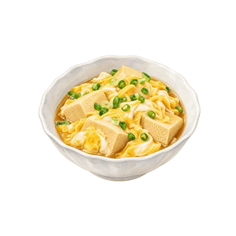 高野豆腐の卵とじ