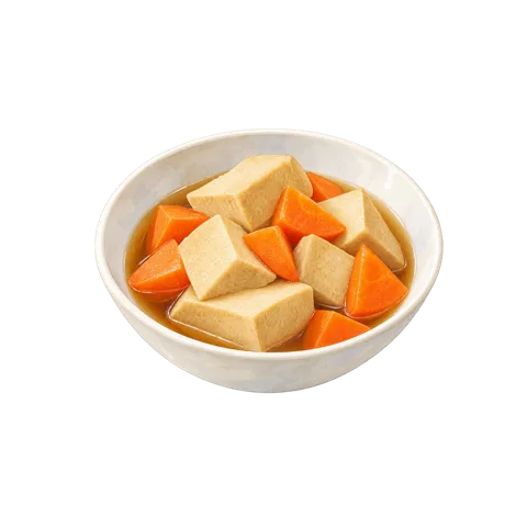 高野豆腐の含め煮