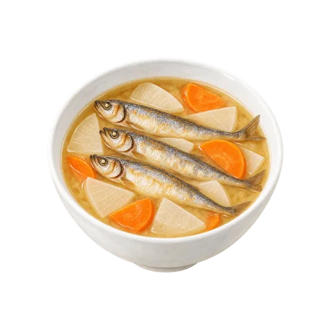 ししゃものみそ汁