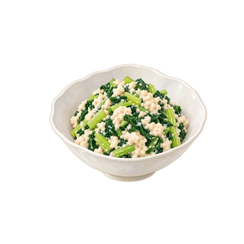 かぶの葉の白和え