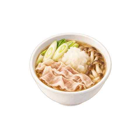 豚肉のみぞれ鍋