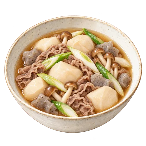 牛肉と里芋のあったか芋煮