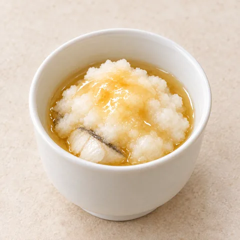 たらと彩り野菜のかぶら蒸し