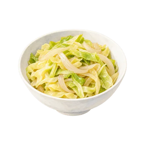 キャベツと玉ねぎのザワークラウト風酢煮