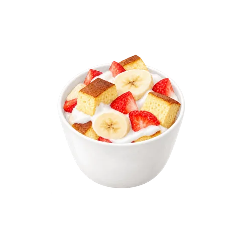 カステラと果物のヨーグルトトライフル