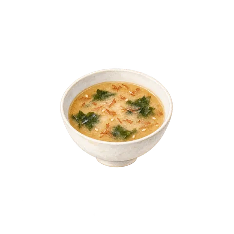 冷凍みそ玉で作るわかめのみそ汁